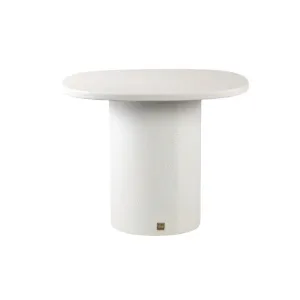 PTMD Bijzettafel Organisch wit L